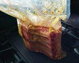 A picture of step 3 of Rib eye round roast sous vide.