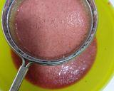 A picture of step 2 of Refreshing strawberry lemonade in this summer season.