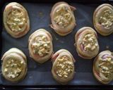 A picture of step 14 of Ham and Tartare Sauce Bread Boats.
