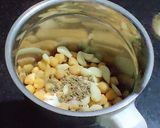 A picture of step 2 of Hummus.