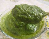 A picture of step 3 of Green chutney.