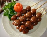 Foto langkah ke 4 dari resep Sate telur puyuh.