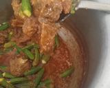 A picture of step 8 of بھنڈی گوشت.