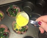 A picture of step 5 of Egg Muffin Cups.