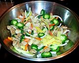 A picture of step 4 of Mike's Mongolian Stir-Fry.