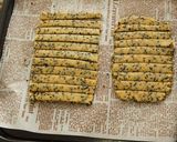 A picture of step 4 of Double Sesame Cookies.