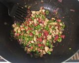 A picture of step 10 of Vegetable Biryani.