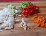 Foto del paso 2 de la receta: Alubias Mandilin con verduras y chorizo