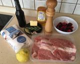 Foto del paso 1 de la receta Secreto de cerdo a la cerveza negra con frutos rojos