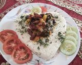 A picture of step 6 of Rajma chawal.