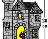 A picture of step 11 of Tombstones and Castles Sesame Cookies for Halloween.
