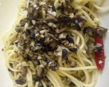 A picture of step 7 of Black Olive Jewel Pasta.
