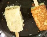 A picture of step 5 of Bread Eggs Lollipop French Toast.