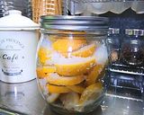 A picture of step 3 of Preserved Lemons.
