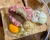 豬肉漢堡排的食譜步驟3照片