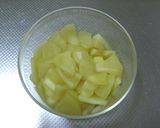 A picture of step 1 of Honey Apple Bread.