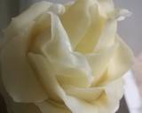 Melody white chocolate Rose flower recipe step 13 photo