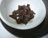 A picture of step 9 of Pancake Mix Baked Chocolate Cheesecake.