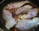 A picture of step 3 of Ume Flavored Cod Stewed in Soy Sauce.