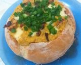 Foto del paso 6 de la receta: Pan Italiano con relleno de Humita y Calabresa Ahumada