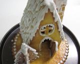 A picture of step 28 of Decorated Cookie House Hexen (Witch) House.
