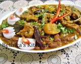 A picture of step 6 of Lemony Rajma Mutton Masala.
