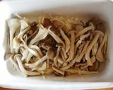 A picture of step 1 of Chilled Mushroom and Tuna Pasta in Just One Bowl.