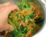 A picture of step 3 of Simple Namul with Plenty of Komatsuna!.