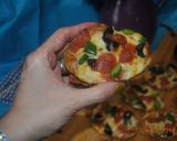 A picture of step 9 of Potato pizza  پتیزا سیب زمینی.