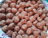 A picture of step 3 of Sloppy Joes with Meatballs.