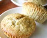 A picture of step 6 of Rich Banana Muffins.