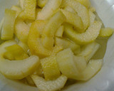 A picture of step 4 of Icebox cucumbers.