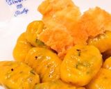 A picture of step 5 of With Skin on Kabocha Squash Gnocchi Fresh Pasta.