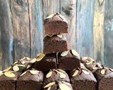 Foto langkah ke 6 dari resep Cakey Brownies Palm Sugar.
