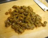 A picture of step 2 of Umeshu Plum Jam.
