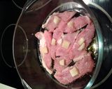 A picture of step 4 of Pork Saltimbocca.