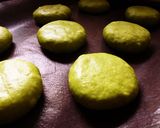 A picture of step 5 of Green Tea Buns with Cream Cheese and Dainagon Adzuki Beans.