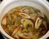 A picture of step 4 of Stewed Chinese Cabbage and Chikuwa.