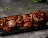 A picture of step 11 of Chilli Chicken.