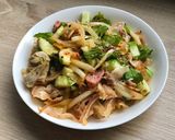 Hình bước làm 3 của món Nem chả tré trộn