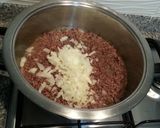 A picture of step 4 of Musakka (kinda ratatouille with chopped meat).