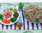 A picture of step 1 of Chapli kabab #fastfood.