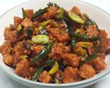 Foto langkah ke 4 dari resep Orek Tempe Cabe Ijo.