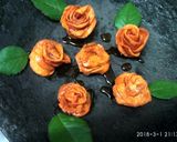 A picture of step 7 of Orange roses.