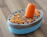 A picture of step 2 of Cranberry and Walnut Carrot Salad.