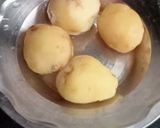 आलू चना चाट (aloo chana chaat recipe in Hindi) रेसिपी चरण 1 फोटो