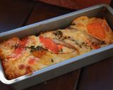 A picture of step 10 of Smoked Salmon & Mushroom Cake Salé.