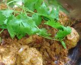 A picture of step 15 of Chicken Kofta: Indian Curry with Chicken Meatballs.
