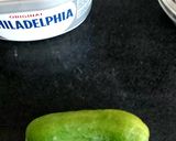 A picture of step 1 of My Soft Cheese with chopped Cucumber Afternoon Tea.