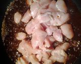 A picture of step 3 of Latino inspired dinner.